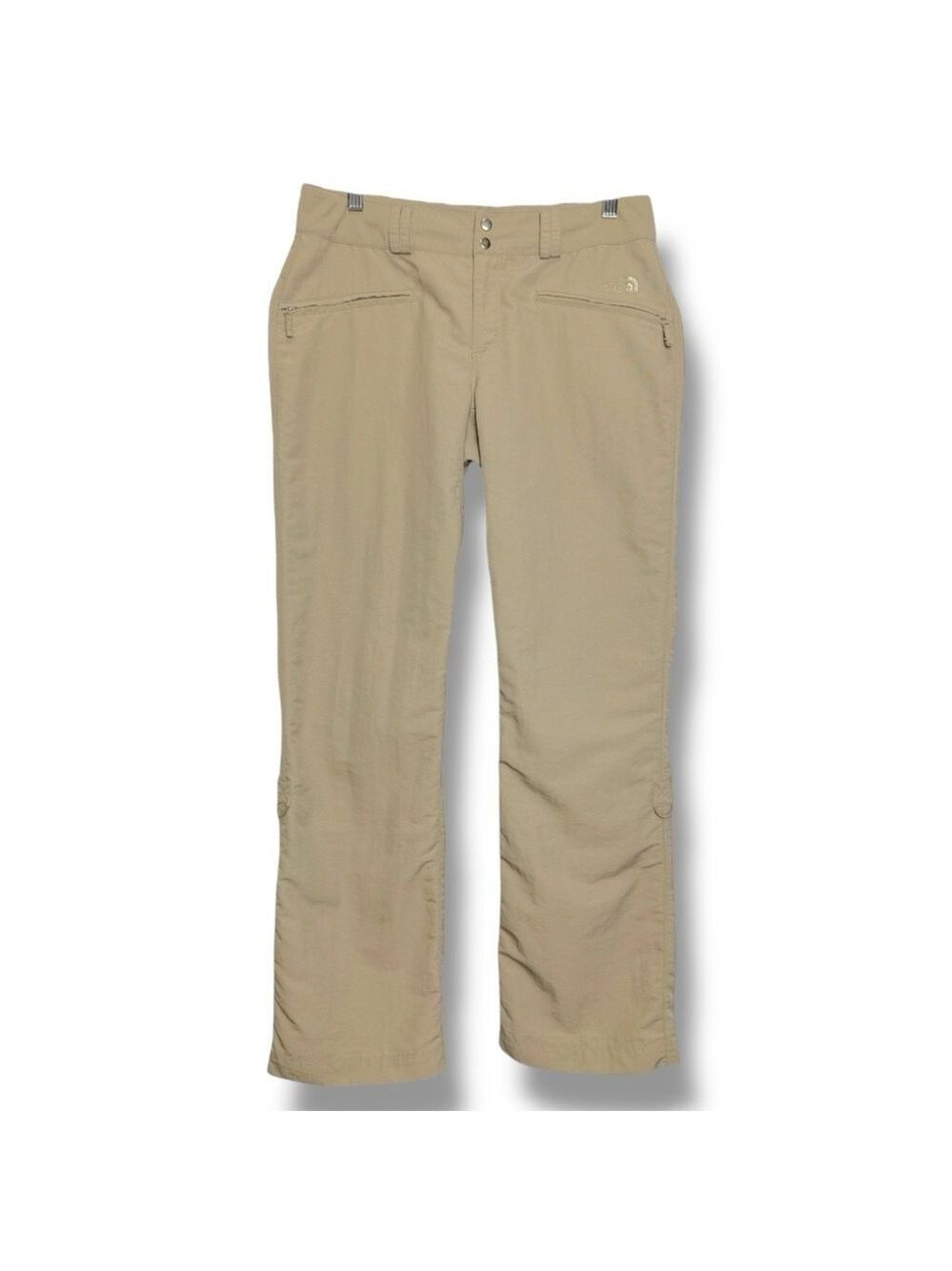 The North Face Tan Straight Leg Jumpsuit with Adjustable Cuffs